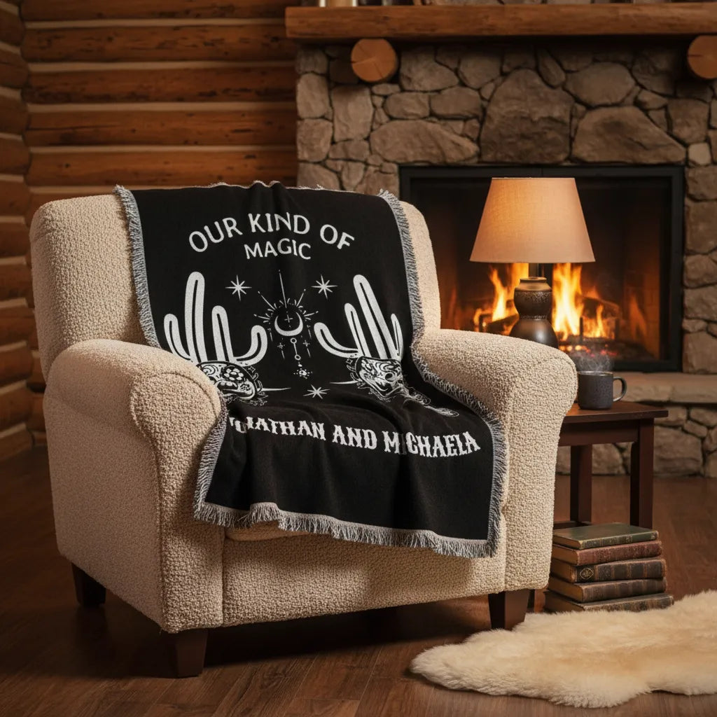 Our Kind of Magic Heirloom Woven Blanket