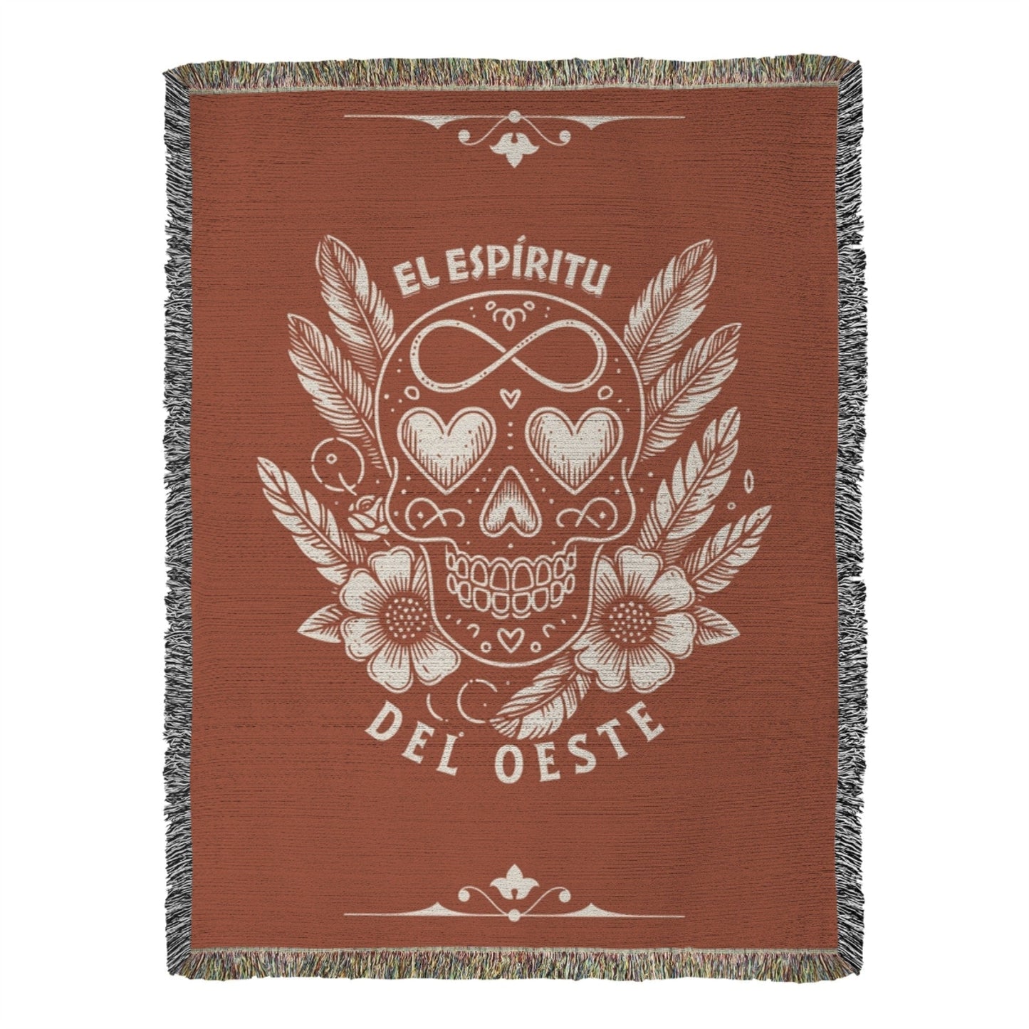 El Espíritu del Oeste Heritage Woven Heirloom Blanket